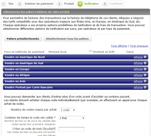 Choisir la tarification de son produit