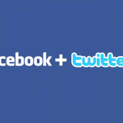 Facebook et Twitter